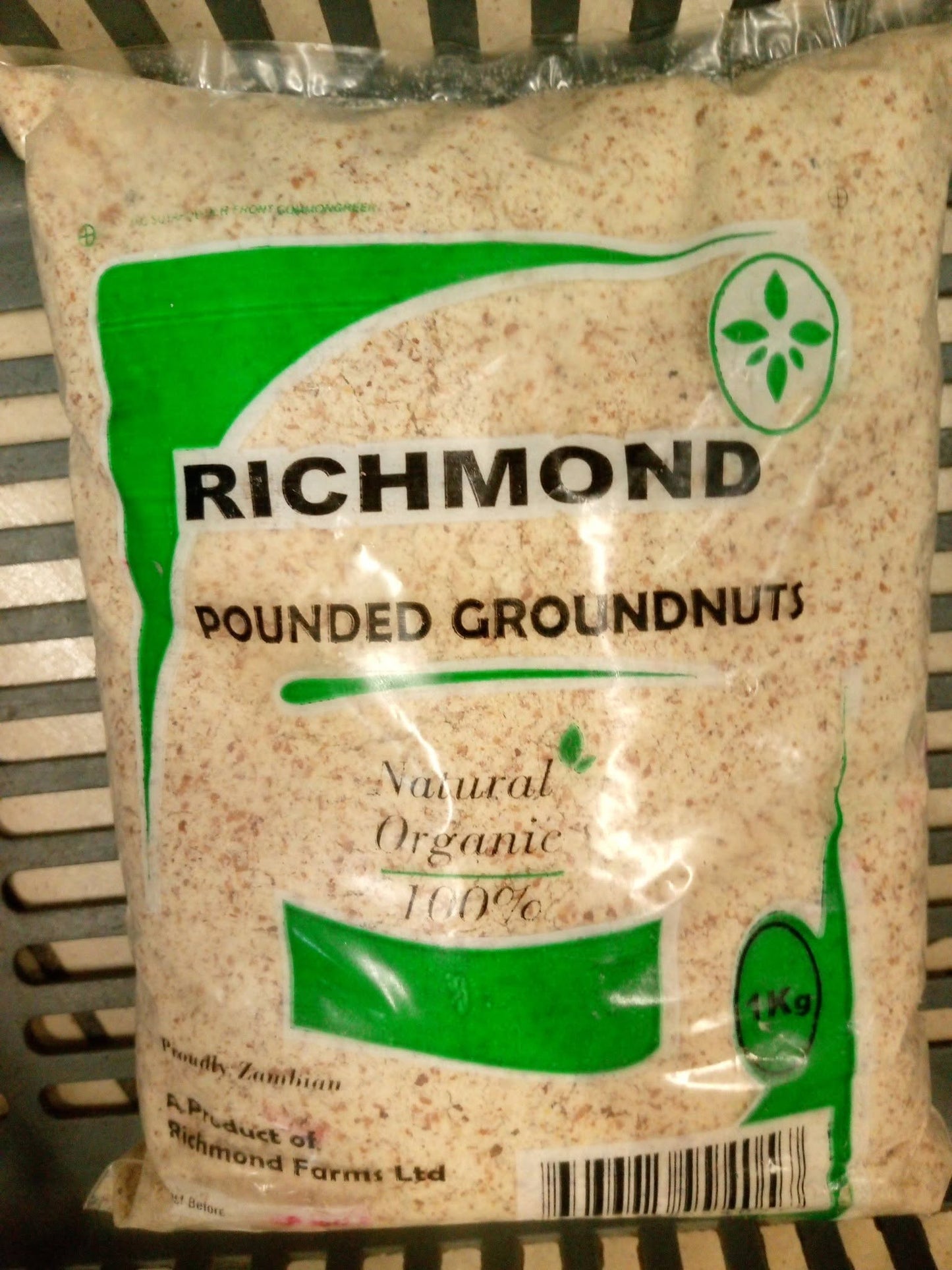 African Pounded Dry Groundnut Meal - 1kg from Zambian