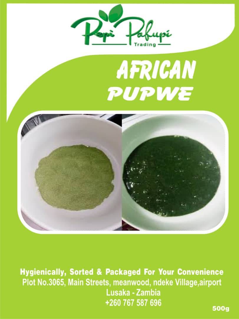 African Dried Pupwe Vegetable – 1kg (2 × 500g)