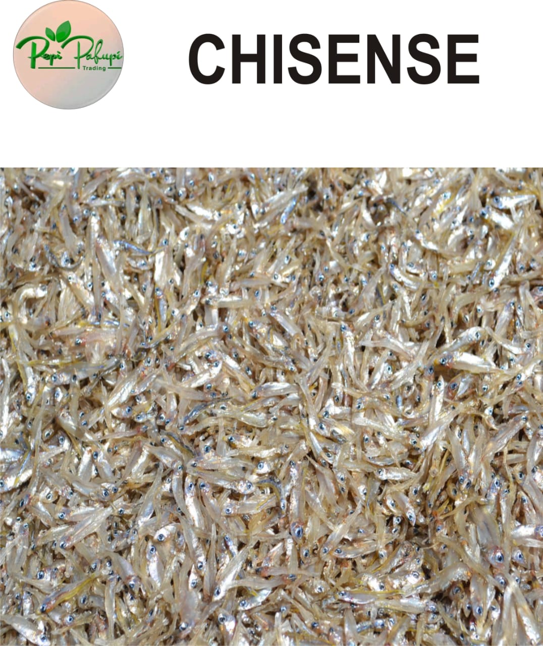 Dry African Anchovies - Chisense 1kg | Zambian Dried Kapenta