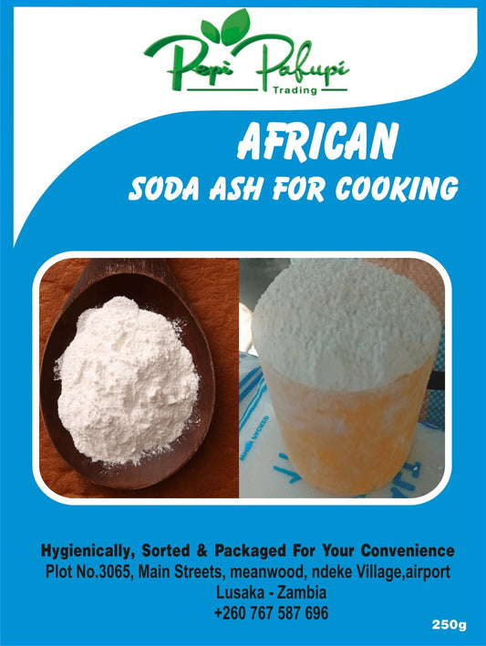 African Soda Ash for Cooking - 250g from Zambia
